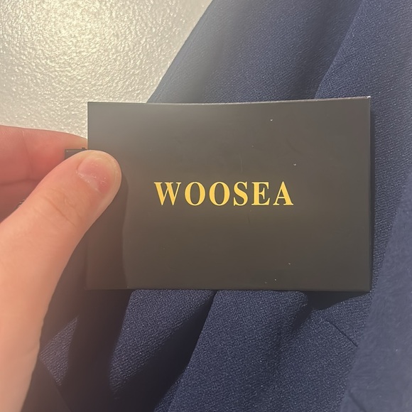 Navy Evening Wear Dress - Picture 2 of 4